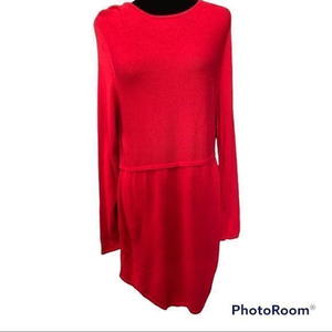 Red sweater dress j. Jill‎